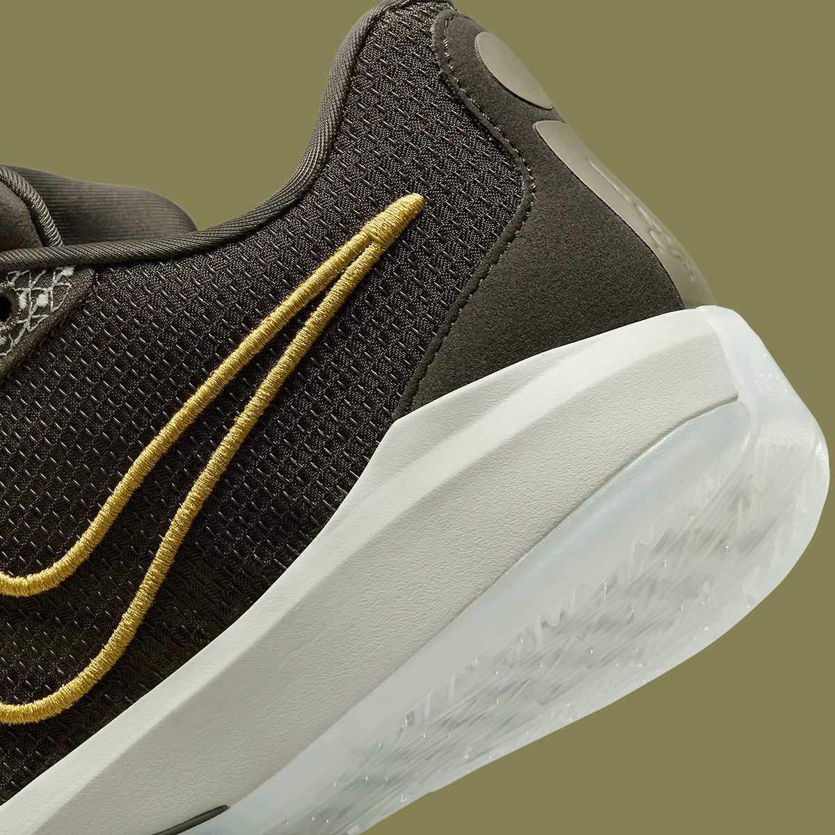 Nike Sabrina 1 Dedication Cargo Khaki Metallic Gold Olive Aura 3