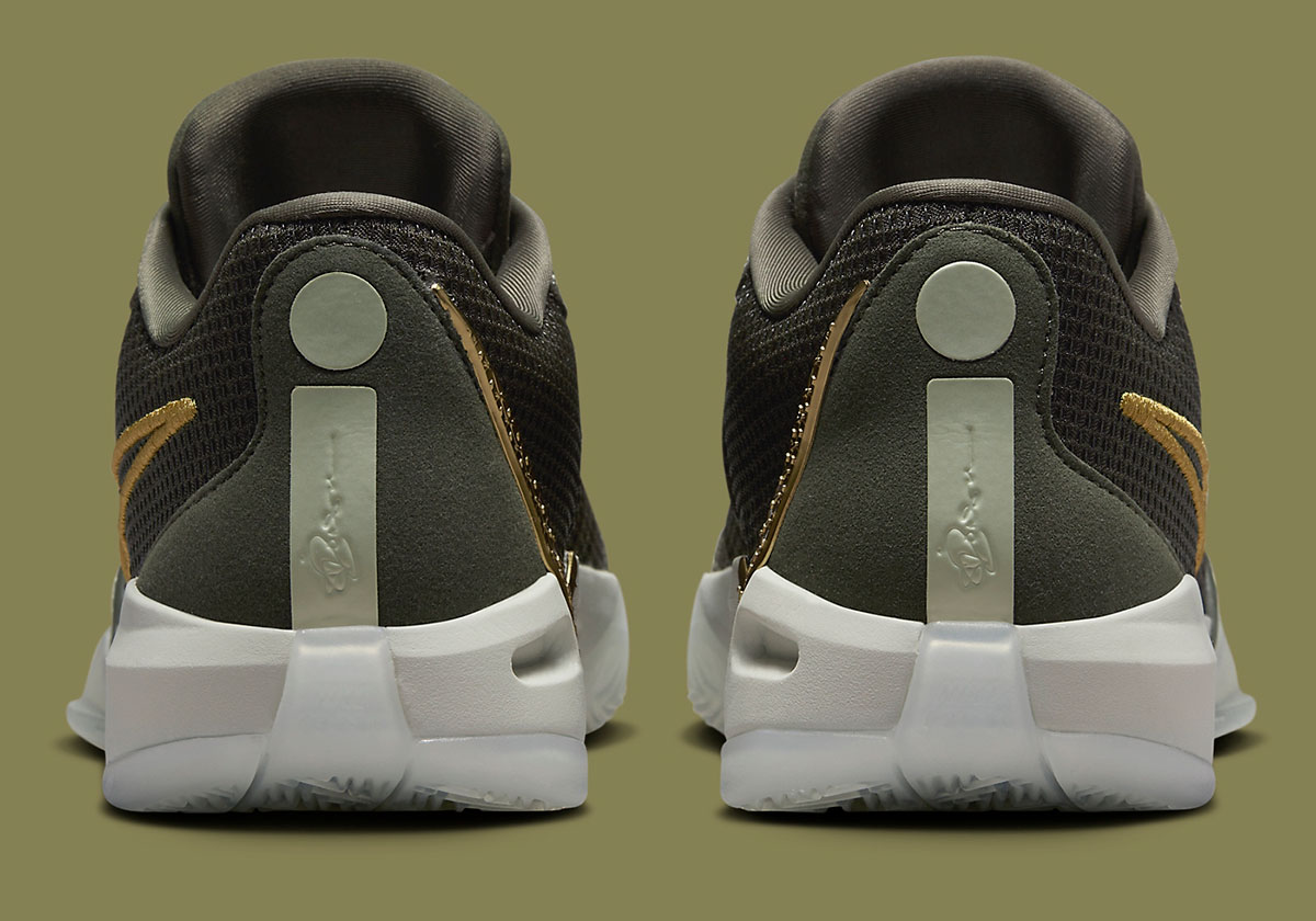 Nike Sabrina 1 Dedication Cargo Khaki Metallic Gold Olive Aura 4