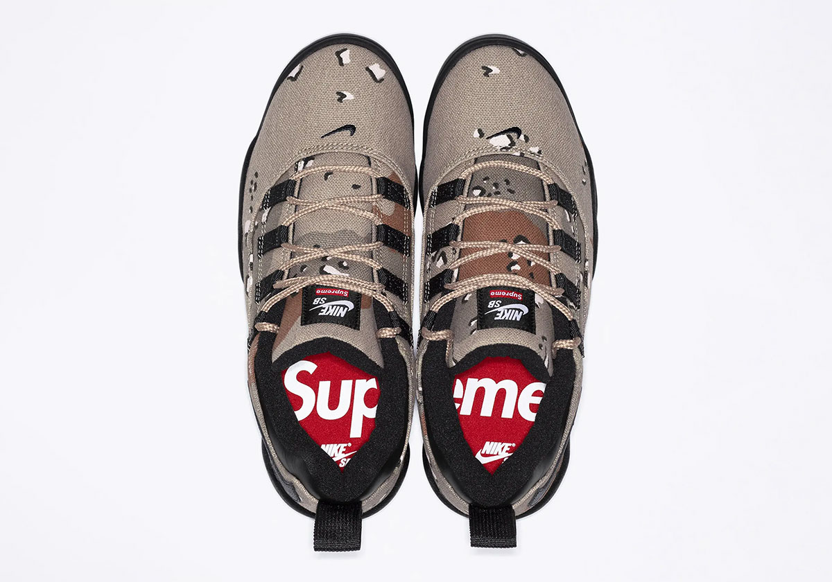Supreme Nike Sb Darwin Low Camo Release Date 3