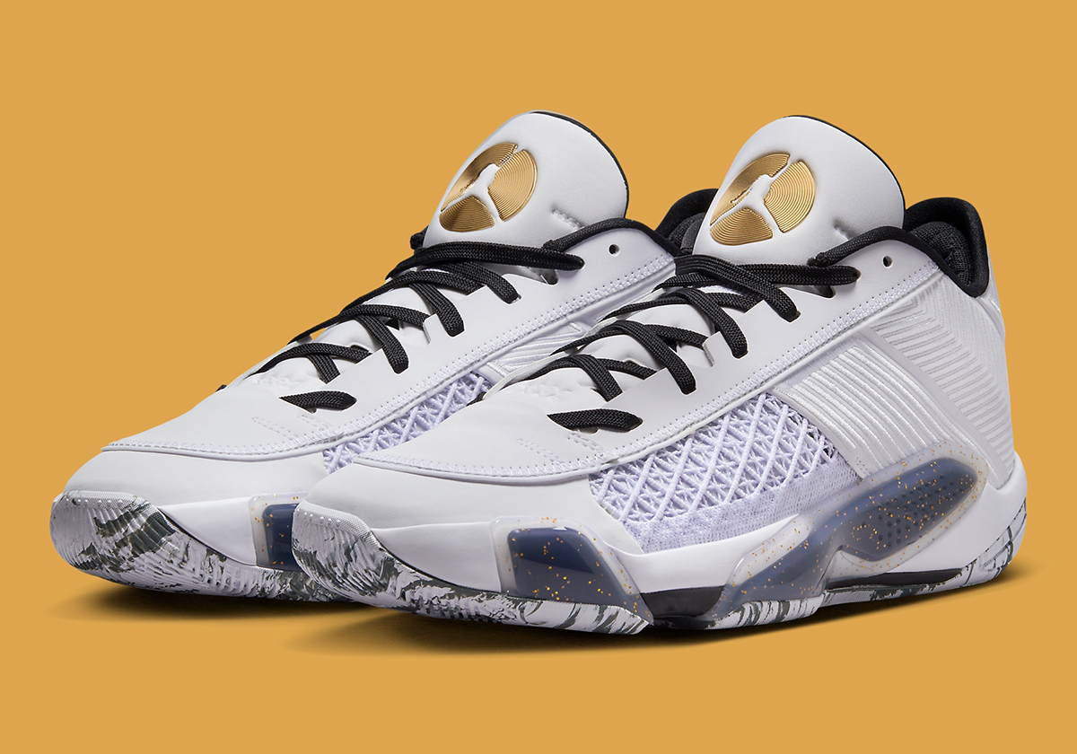 The Air Jordan 38 Low Wears “DMP” Makeup