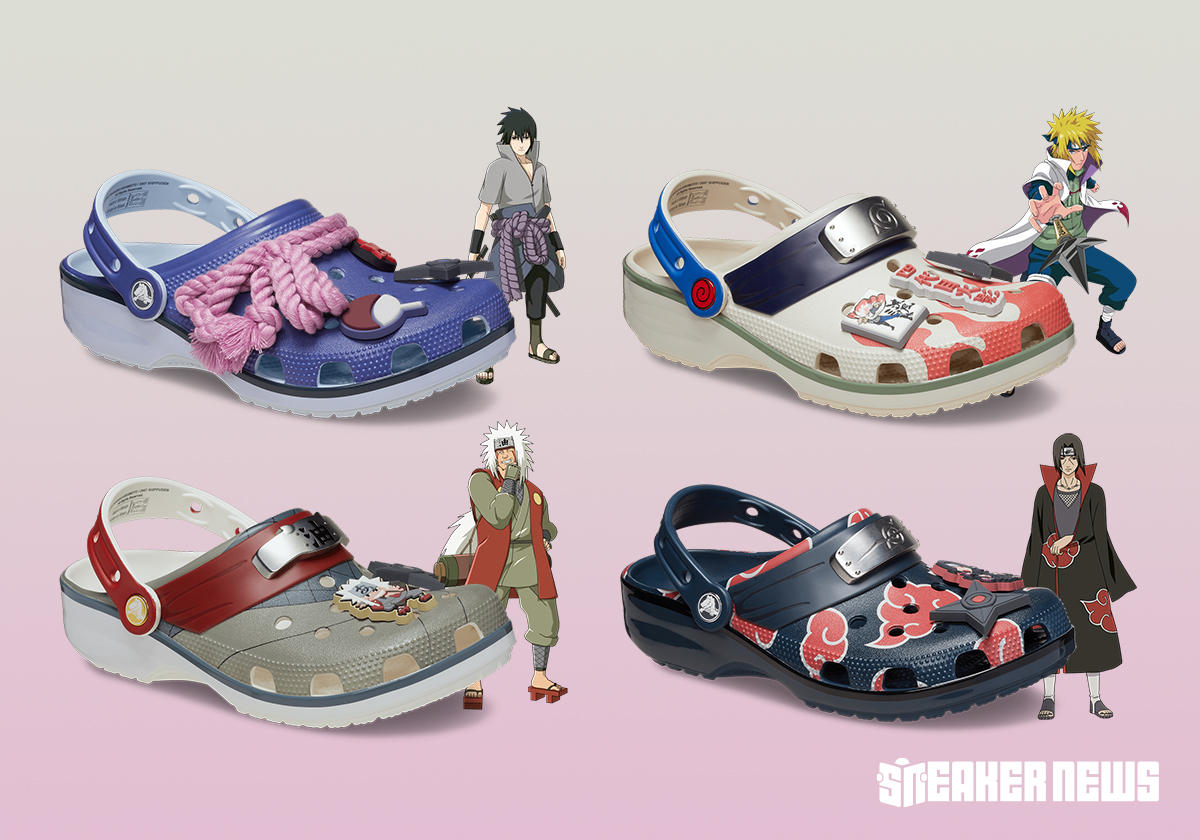 RESTOCK: “Sasuke” And “Itachi” Naruto Crocs
