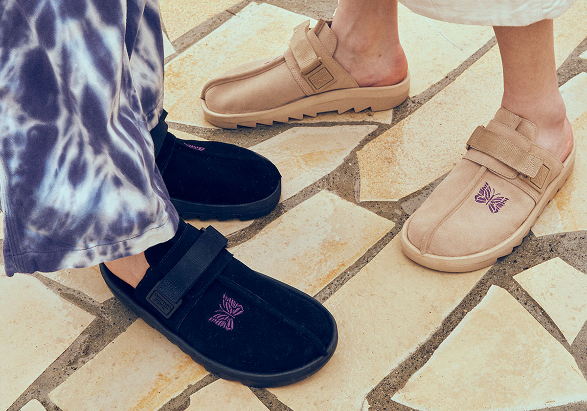 NEEDLES Japan Reconvenes With Reebok For The Beatnik Slides