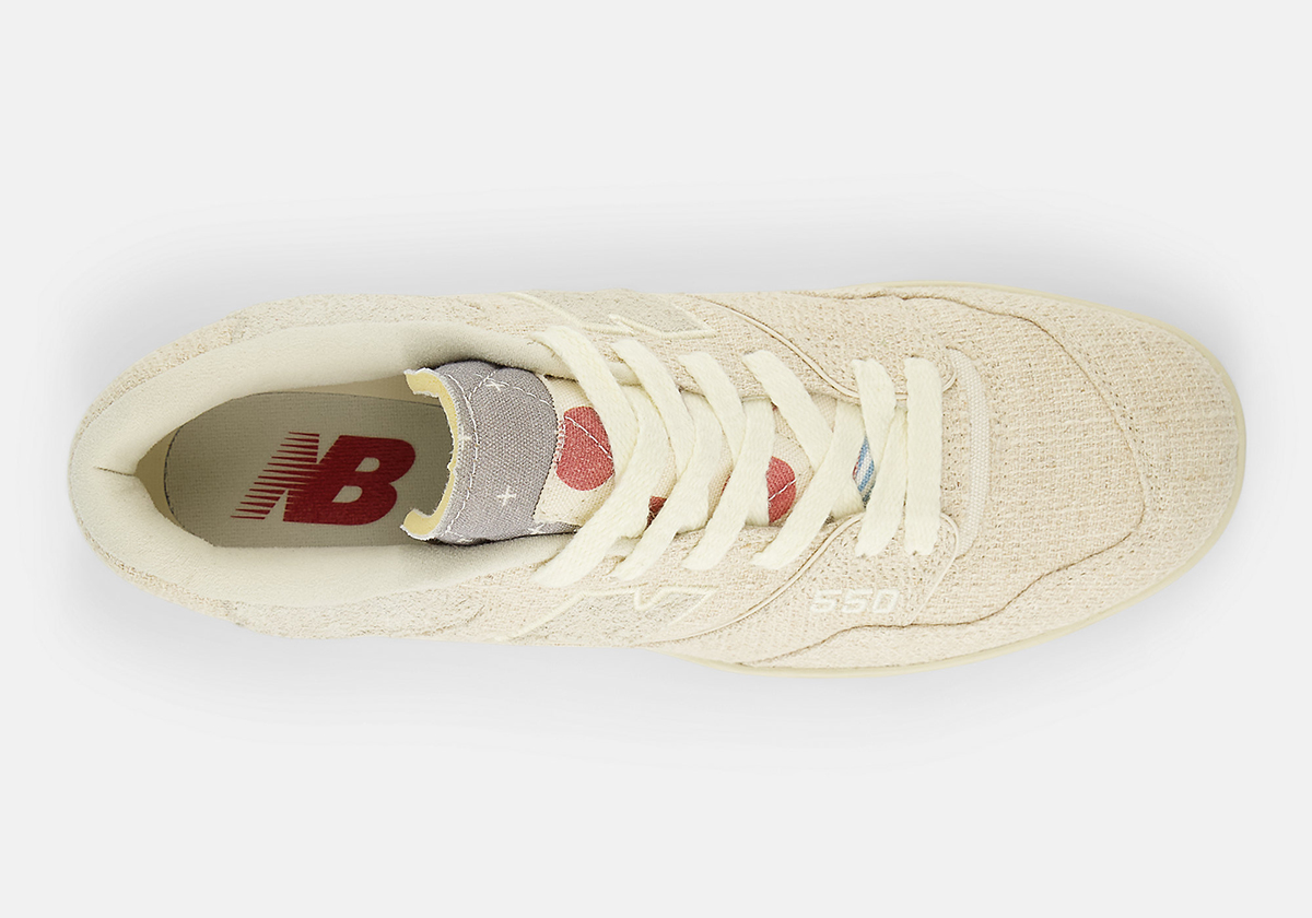 New Balance 550 Linen Crimson Bb550tha 2