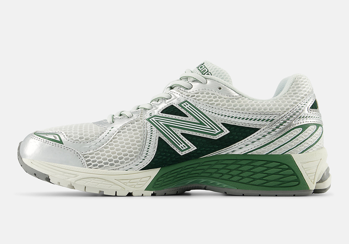 New Balance 860v2 Silver Green Ml860gp2 1