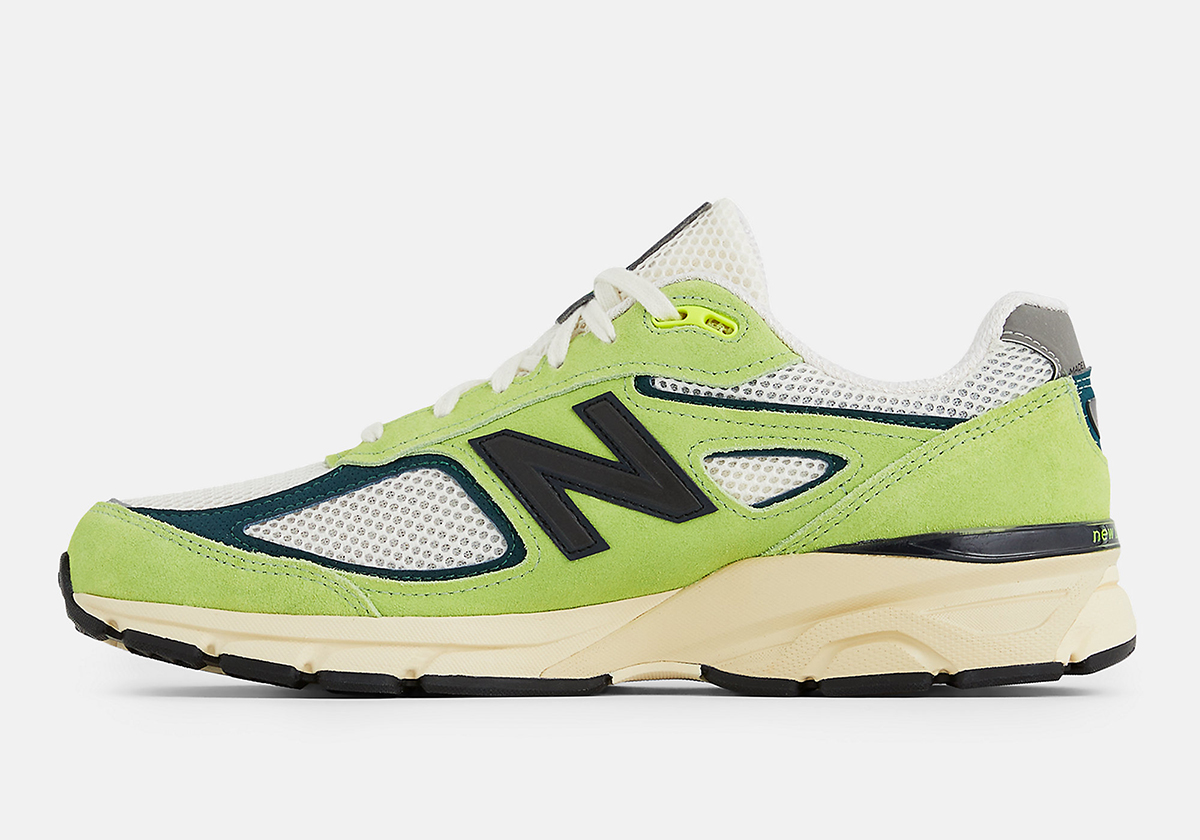 New Balance 990v4 Made In Usa Hi Lite Green U990nb4 1