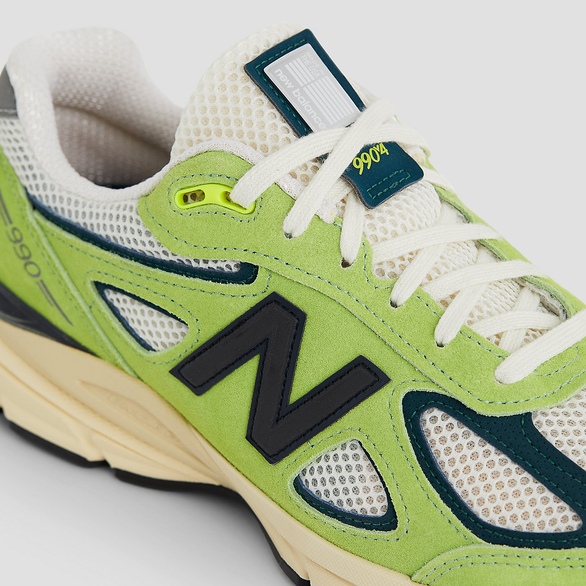 New Balance 990v4 Made In Usa Hi Lite Green U990nb4 7