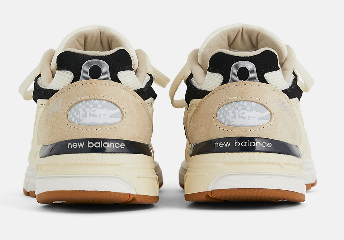 New Balance 993 Made In Usa Sea Salt Black U993ws 1
