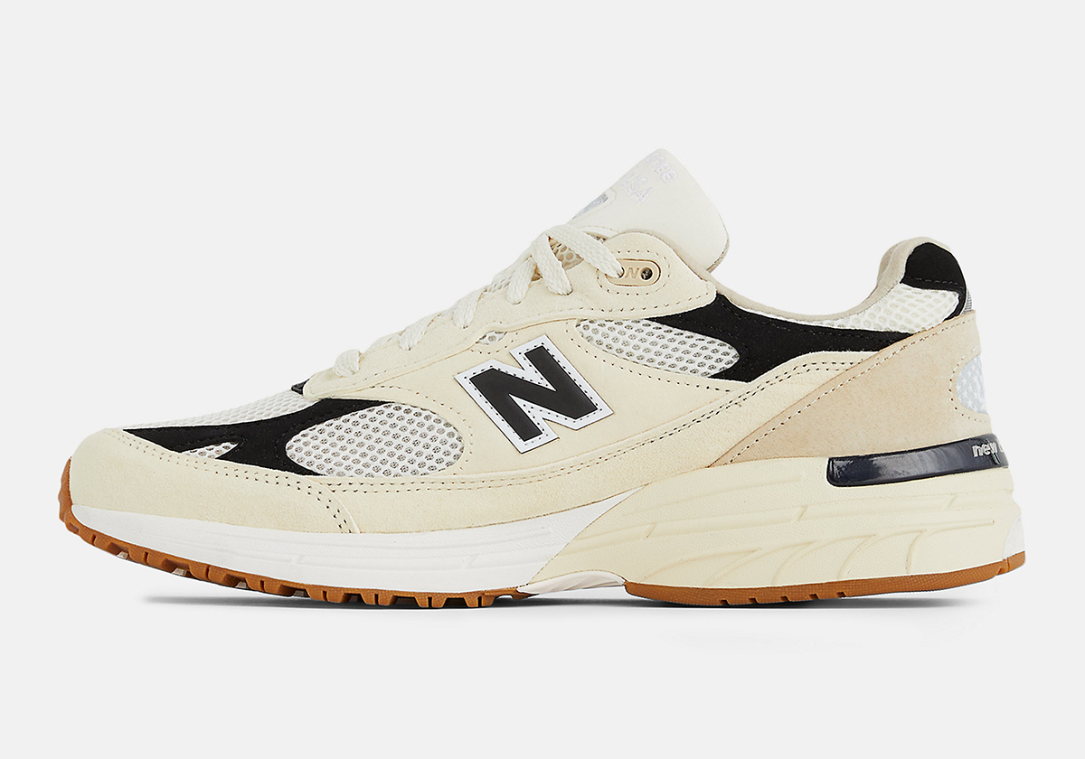 New Balance 993 Made In Usa Sea Salt Black U993ws 5