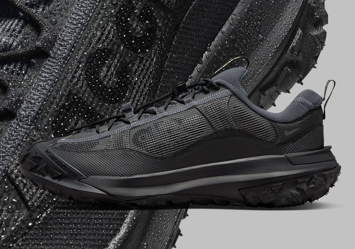 Blend In With The Night With The Nike ACG Mountain Fly Low 2 "Triple Black"
