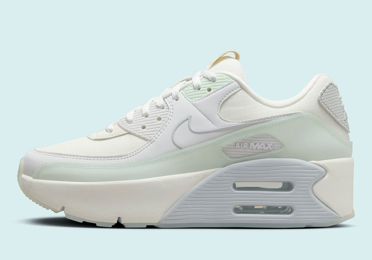 Nike Air Max 90 Lv8 Candle Summit White Photon Powder Hf0782 102 6
