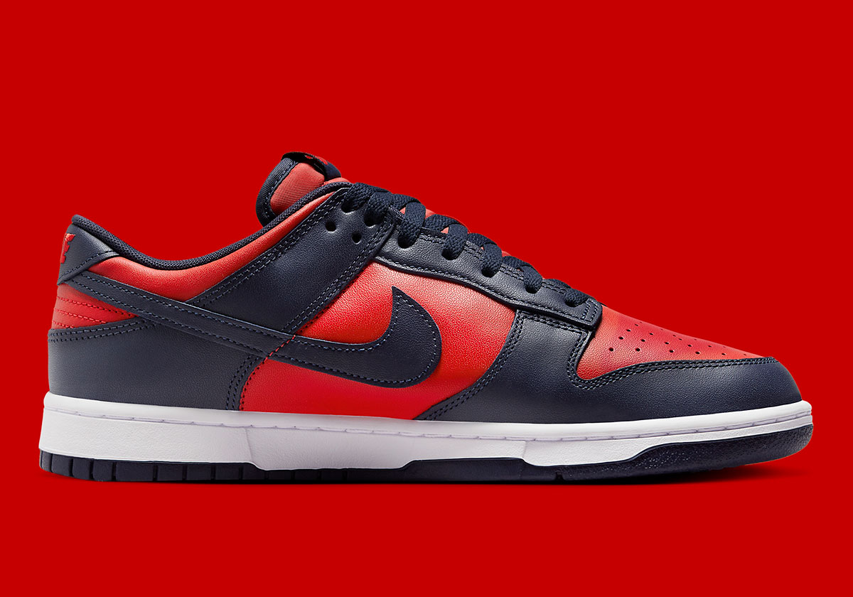Nike Dunk Low Retro University Red Obsidian 1