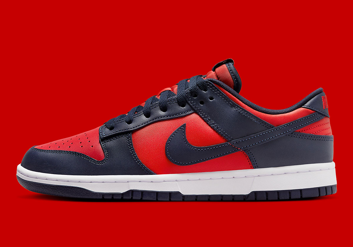 Nike Dunk Low Retro University Red Obsidian 8