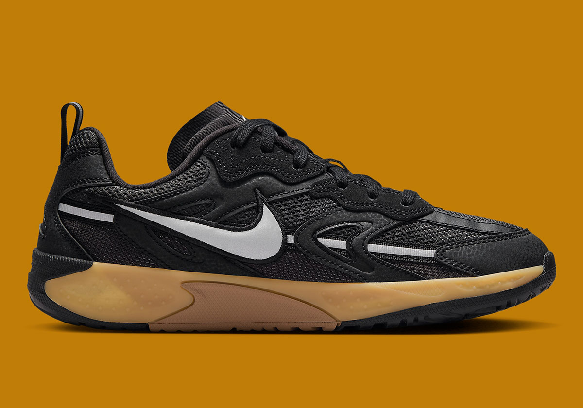 Nike Jam Breakdancing Shoe Black Metallic Silver Gum Light Brown Gum Medium Brown Fn0314 002 4