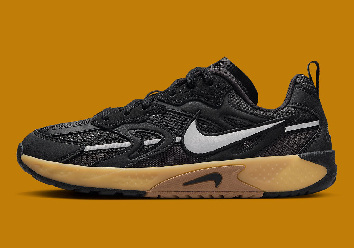 Nike Jam Breakdancing Shoe Black Metallic Silver Gum Light Brown Gum Medium Brown Fn0314 002 7