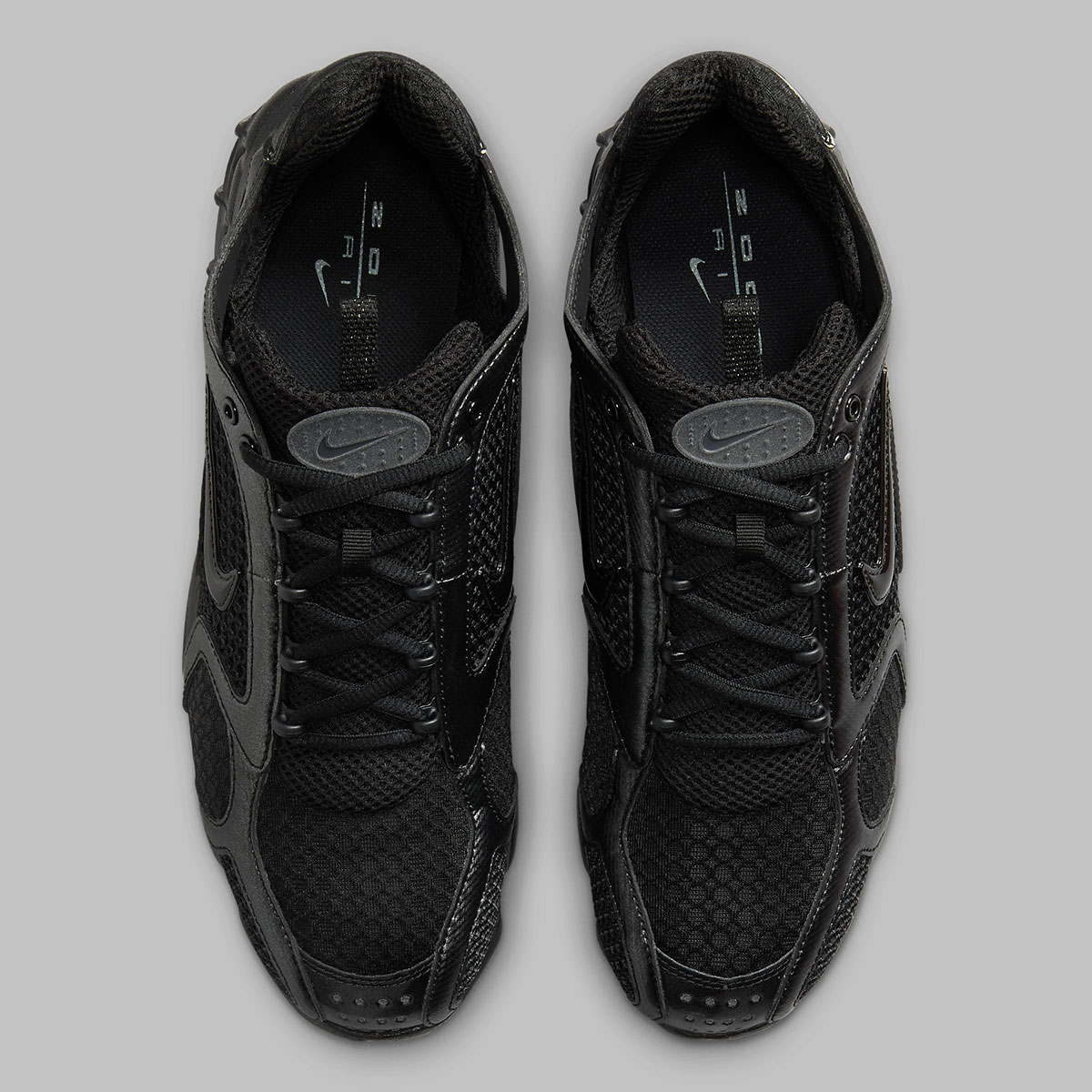Nike Zoom Spiridon Cage 2 Black Alien Xenomorph 7
