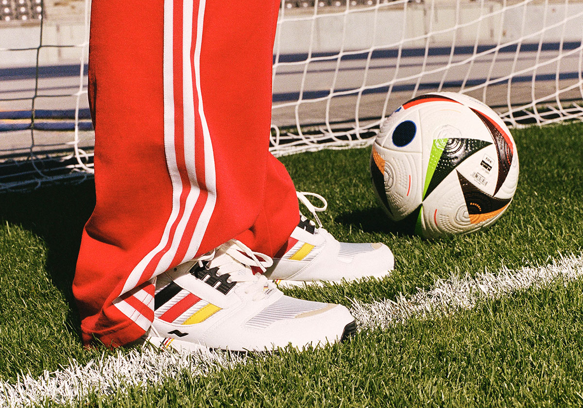 Overkill Dresses The adidas ZX8000 In German Flag Colors