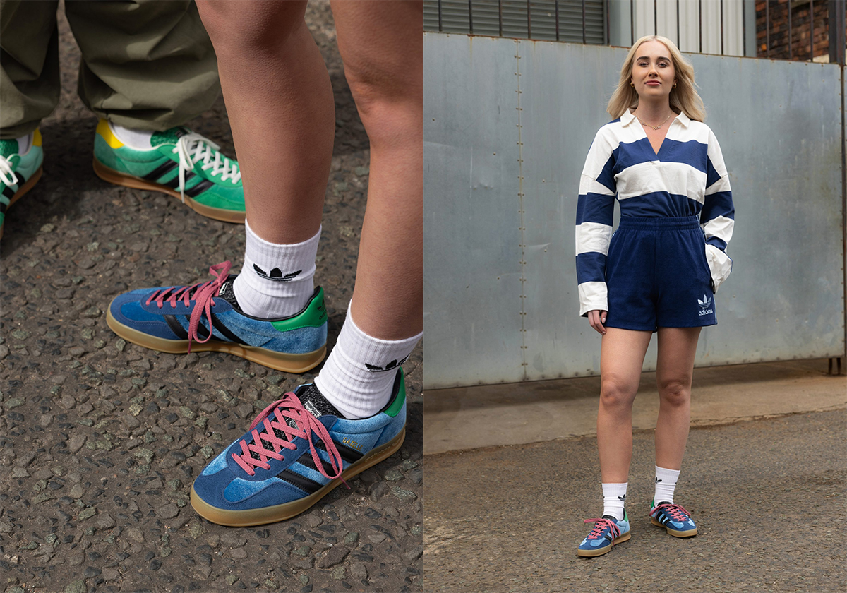 Size? Gives The adidas Gazelle Indoor A Velour Makeover