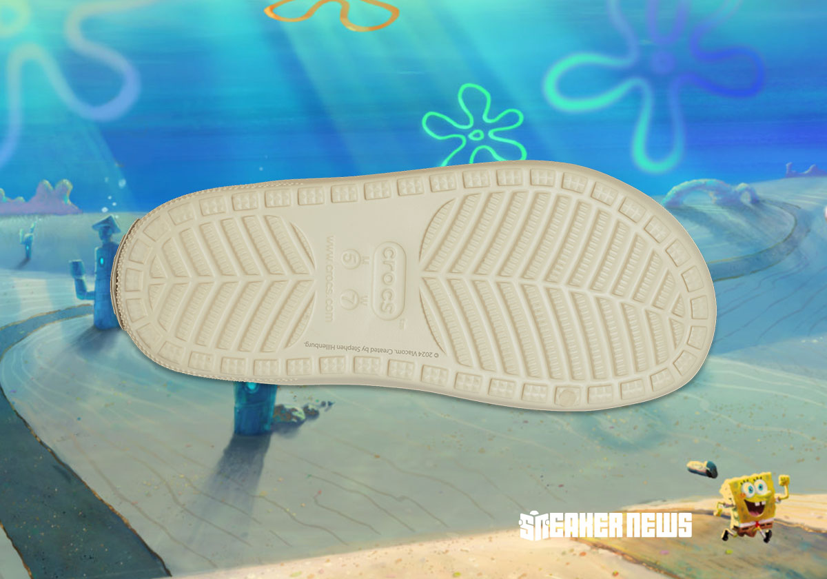 Spongebob Crocs Cozzzy Terry Sandal 209826 2y2 6