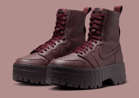 The Air Jordan 1 Brooklyn Surfaces In “Burgundy Crush”