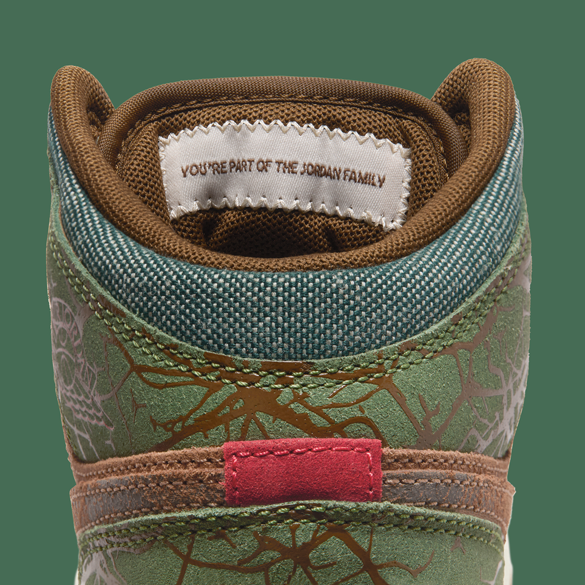 Air Jordan 1 Mid Gs Sneaker School Treeline Fq8101 200 4