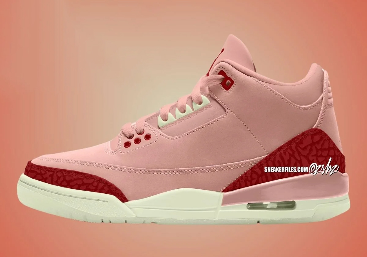Air Jordan 3 Valentines Day Hj0178 600 Release Date