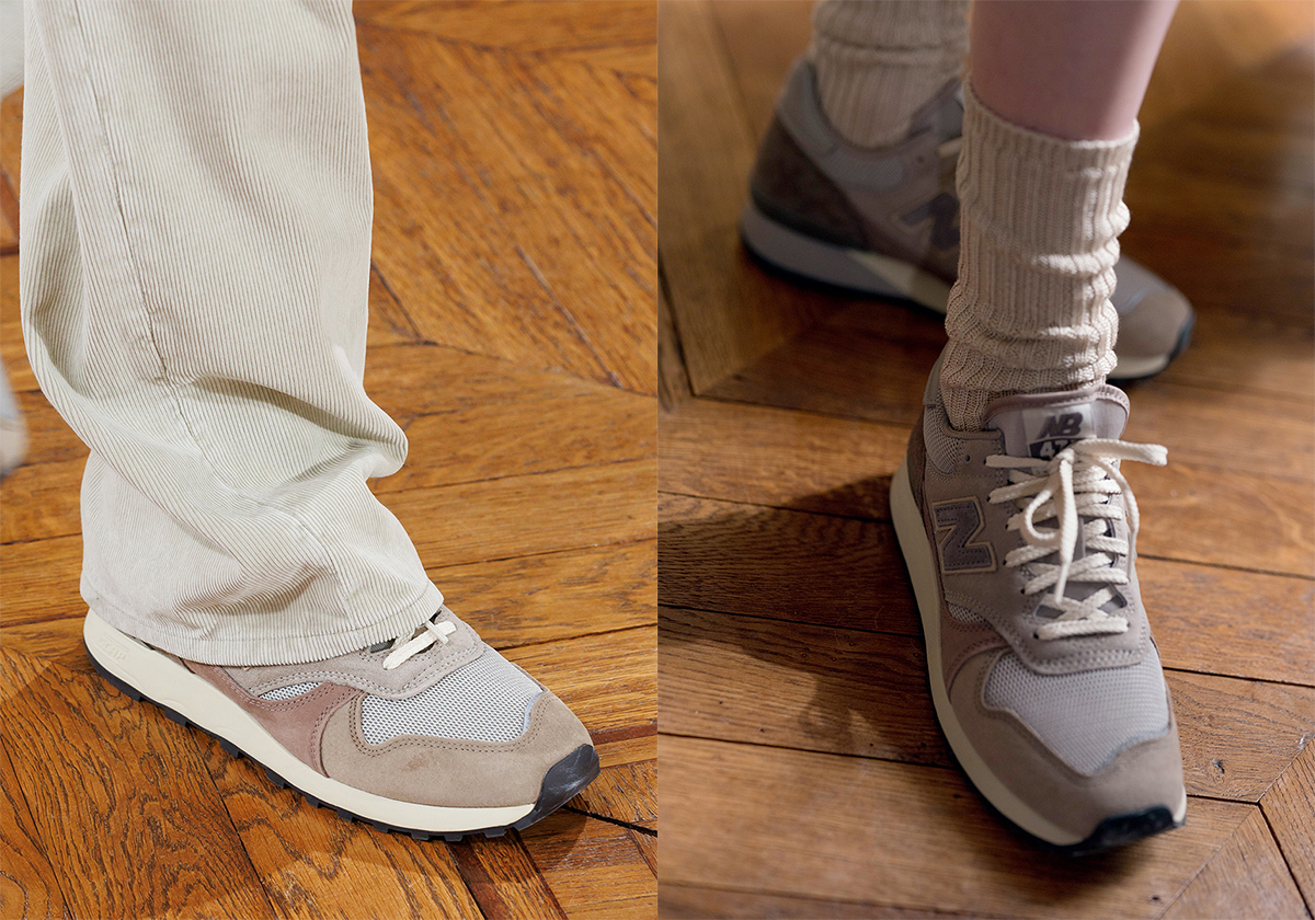 Auralee New Balance 475 Grey 1