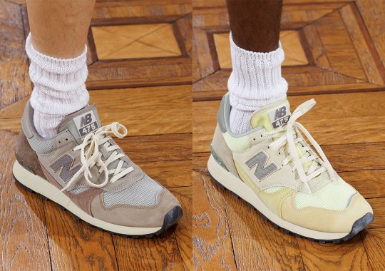 AURALEE Debuts New Balance 475 Collaboration At Paris Fashion Week