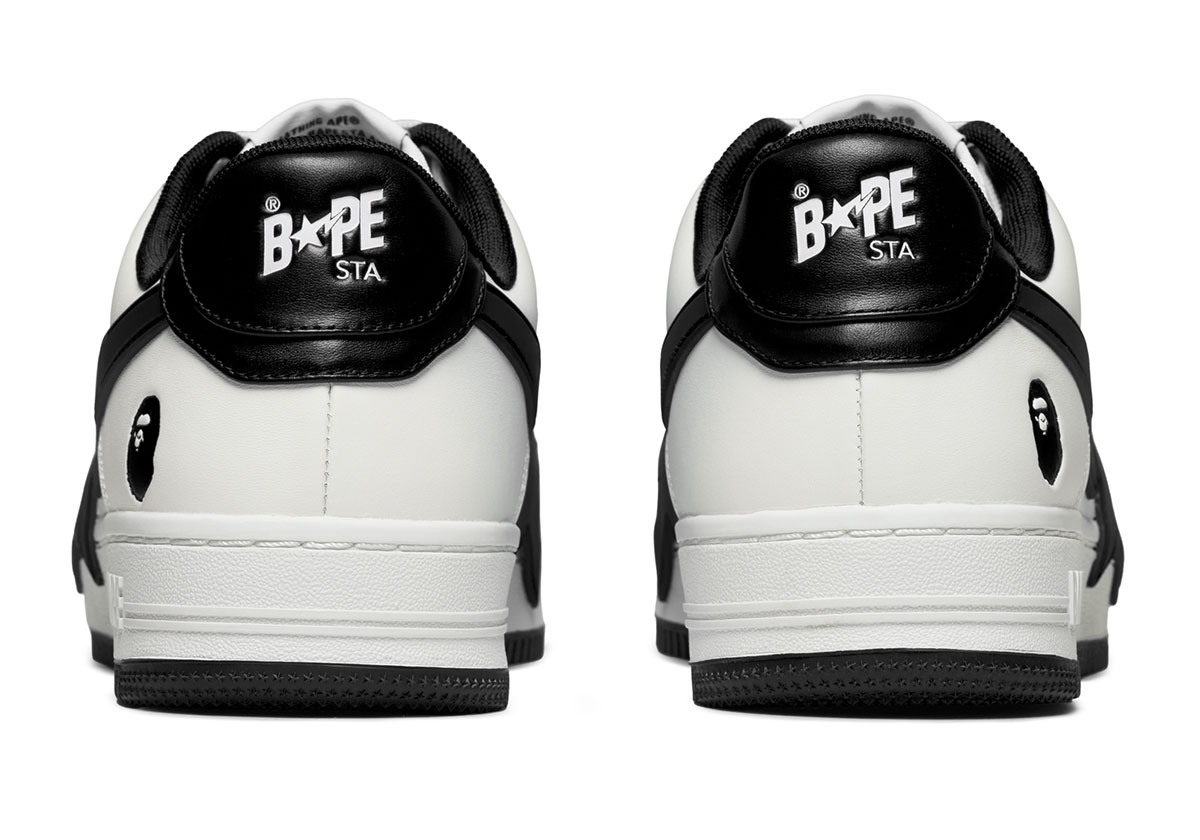Bape Sta Oversized White Black 1