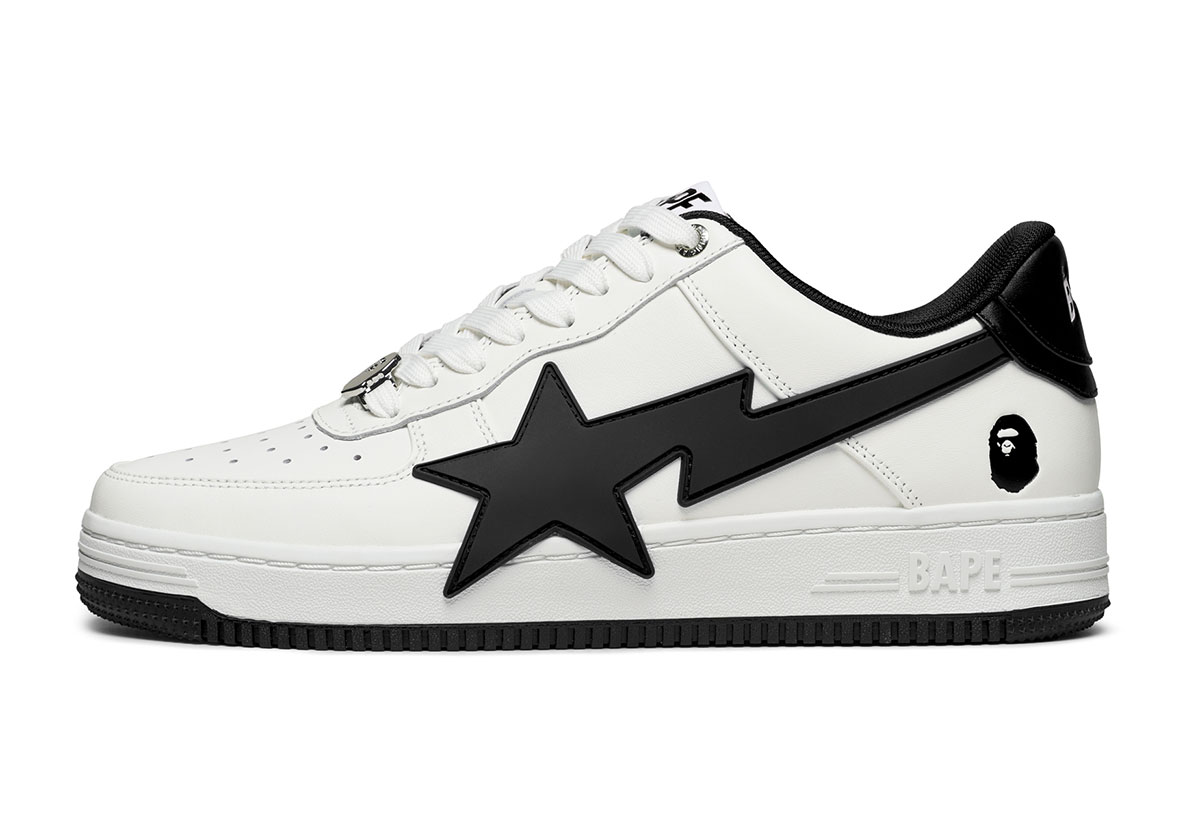 Bape Sta Oversized White Black 2
