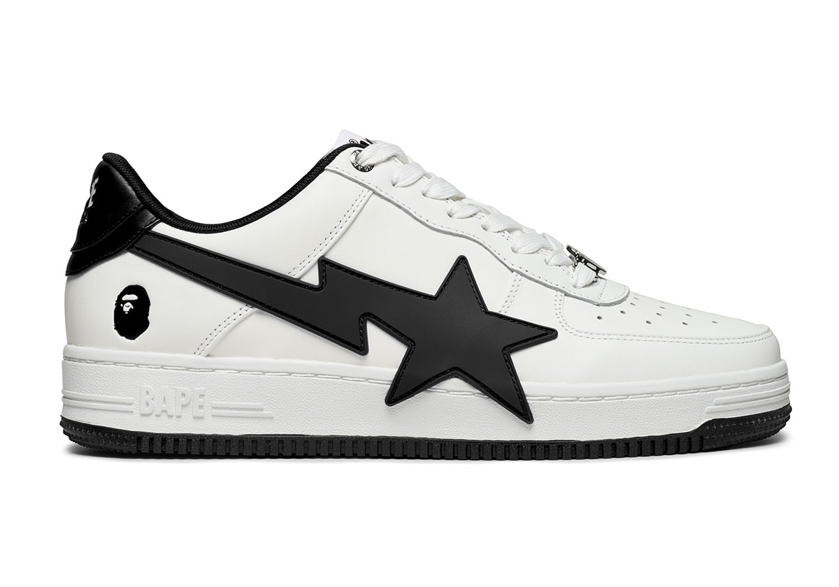 Bape Sta Oversized White Black 3