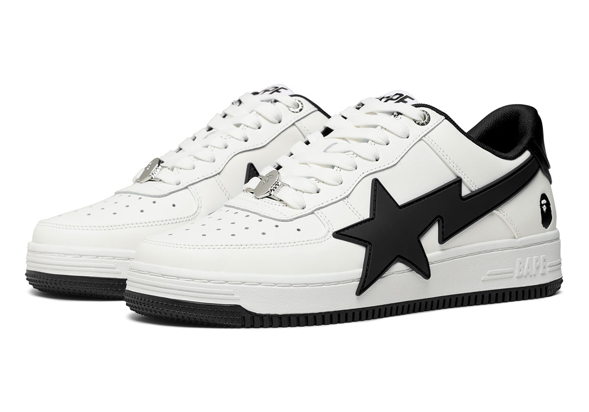 Bape Sta Oversized White Black 4