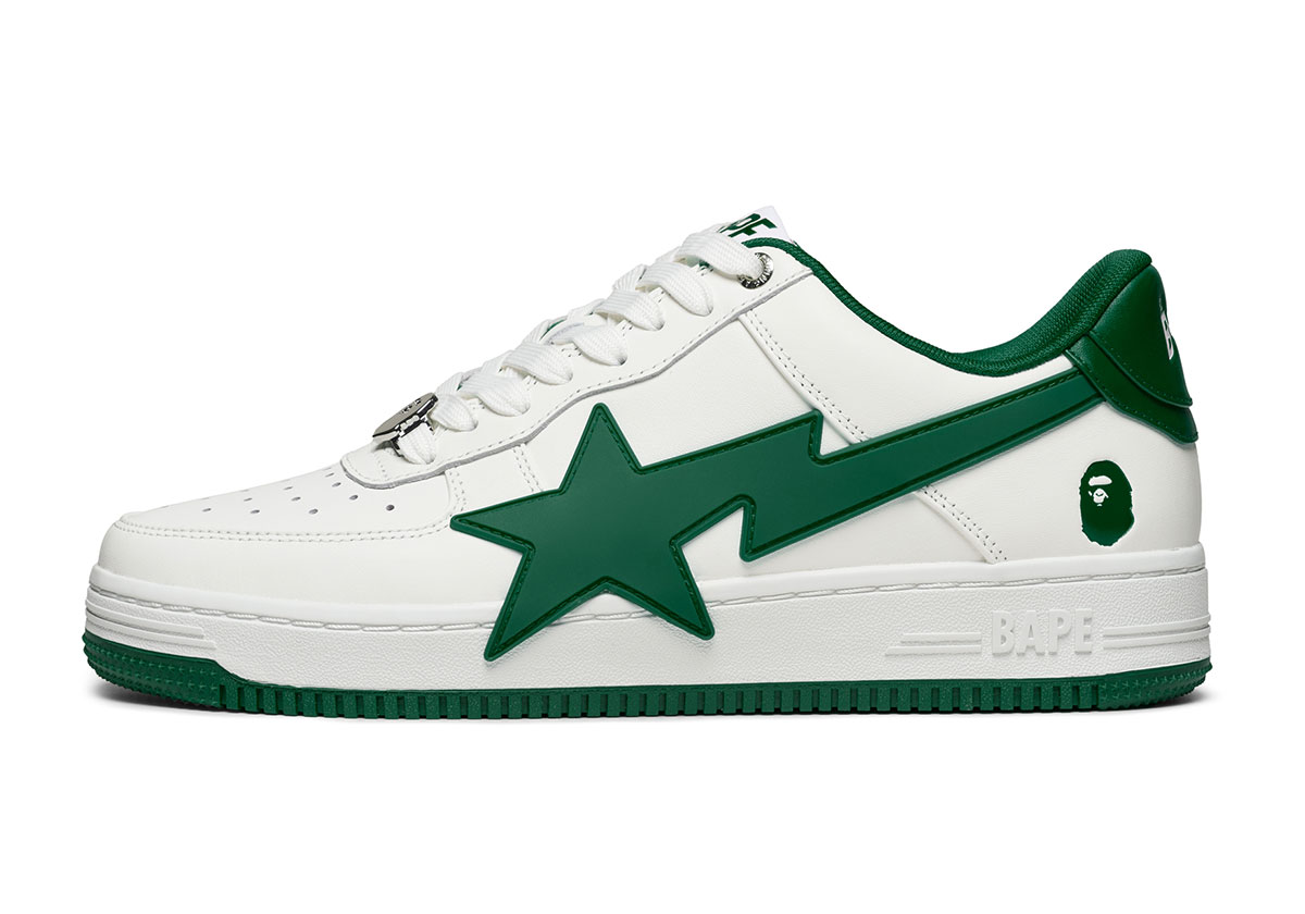 Bape Sta Oversized White Green 1