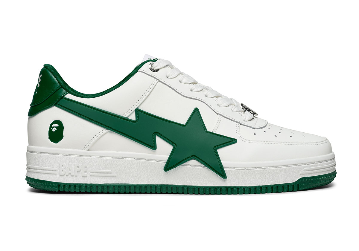 Bape Sta Oversized White Green 2