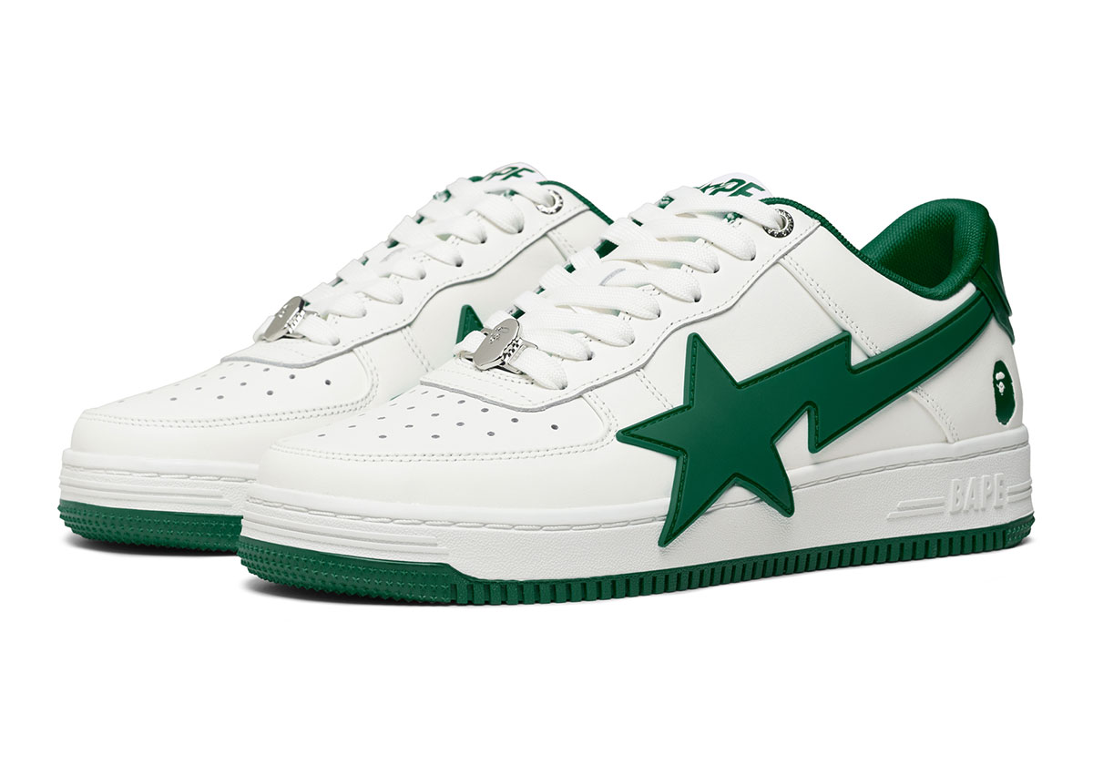 Bape Sta Oversized White Green 3