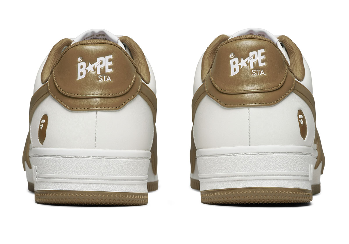 Bape Sta Oversized White Olive 1