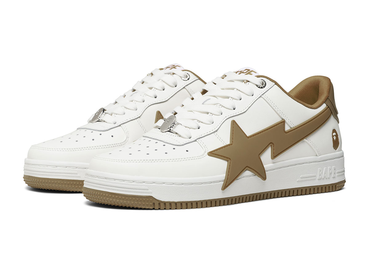 Bape Sta Oversized White Olive 4