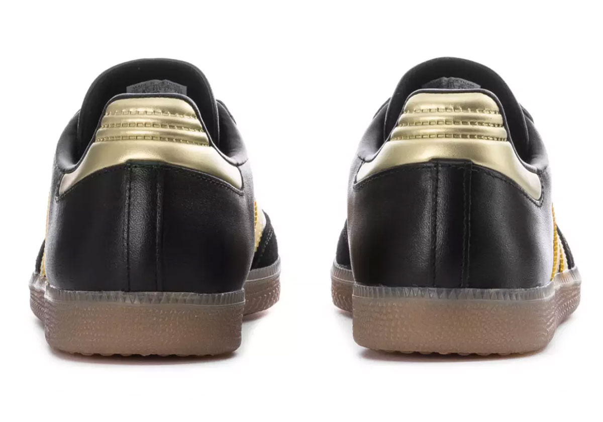 Lionel Messi Adidas Samba Black Gold Ih8159 4