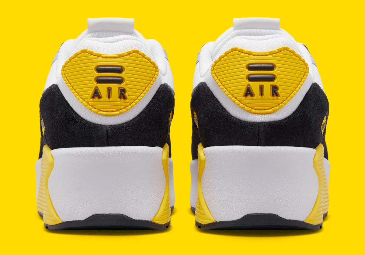 Nike Air Max 90 Lv8 Grey Black Yellow Fd4328 105 3