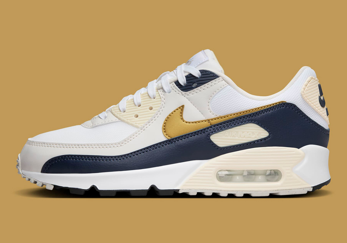 Nike Air Max 90 Olympics White Navy Coconut Milk Hf3444 100 2