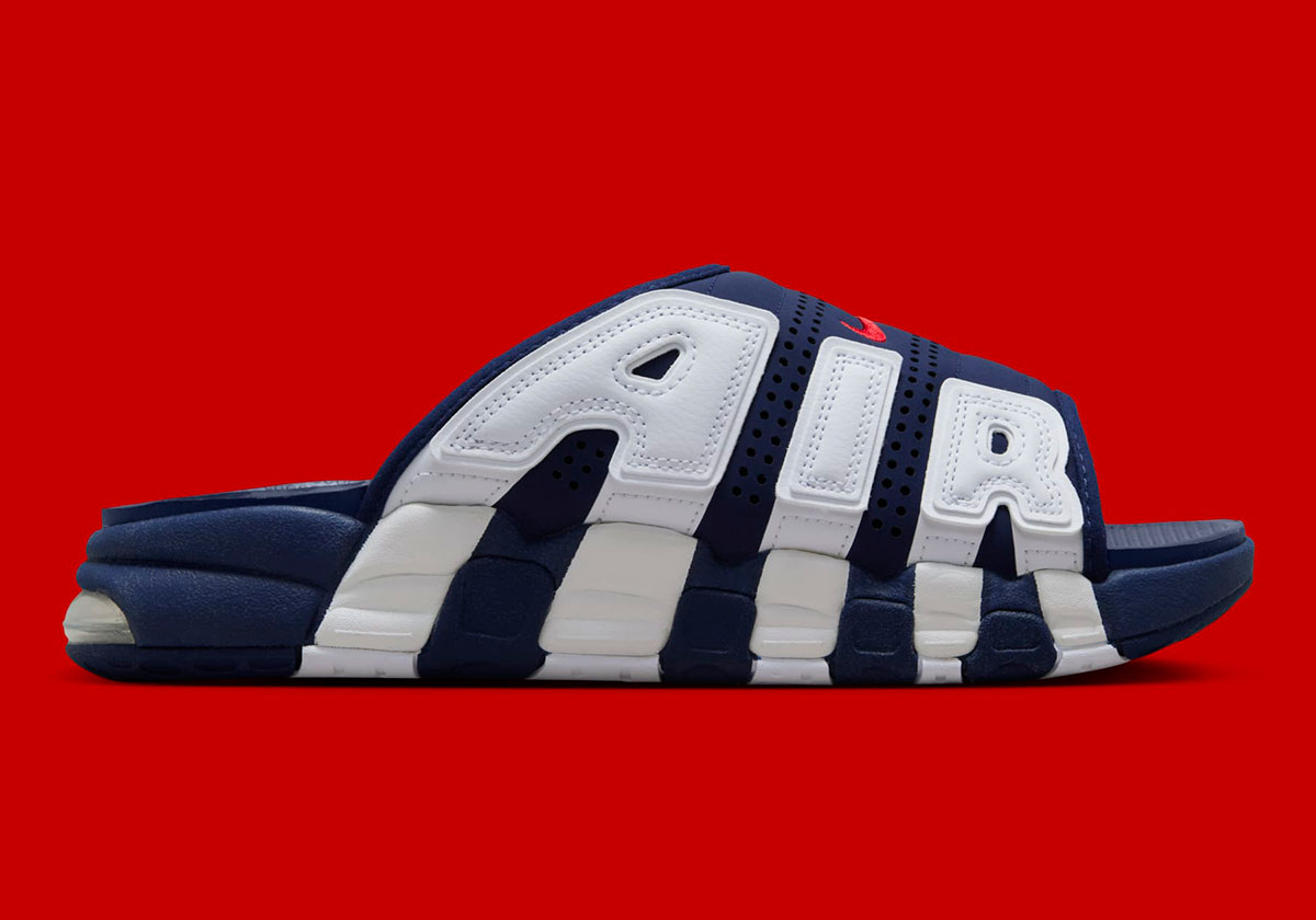 Nike Air More Uptempo Slide Olympic Fq8700 400 4