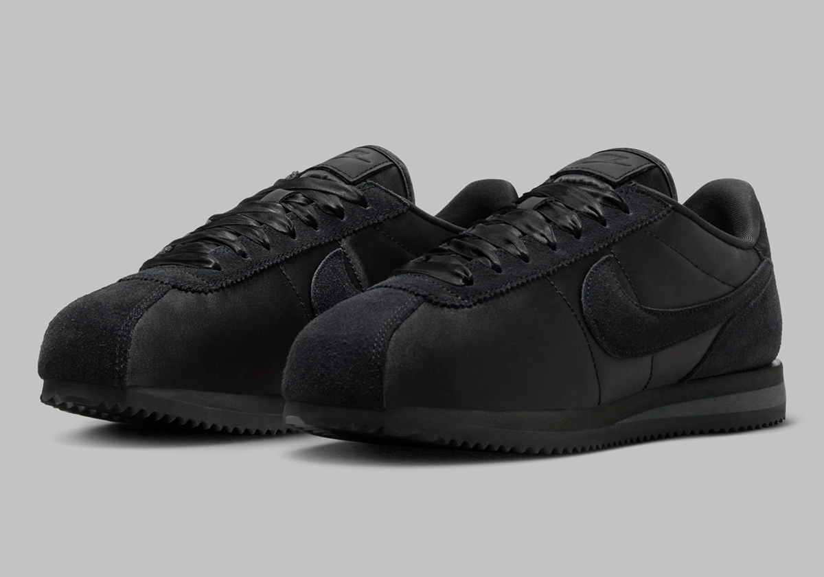 Nike Cortez Womens Satin Black Fv5420 001 8