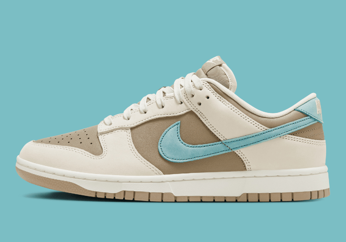 Nike Dunk Low Khaki Phantom Sail Denim Turquoise Hq1175 240 4