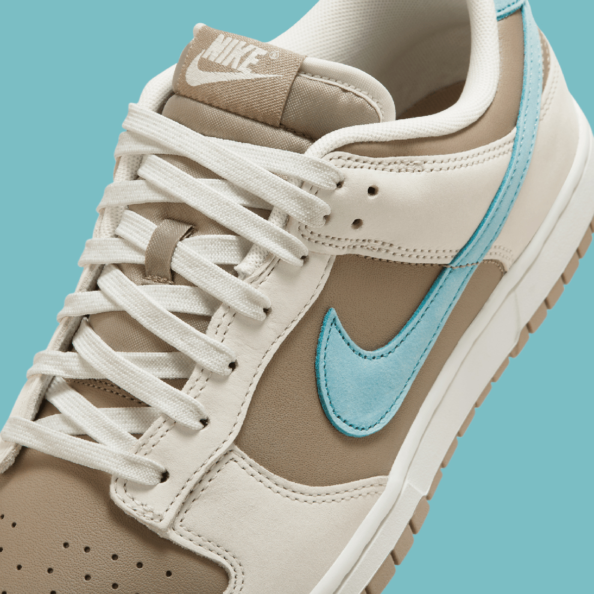Nike Dunk Low Khaki Phantom Sail Denim Turquoise Hq1175 240 5