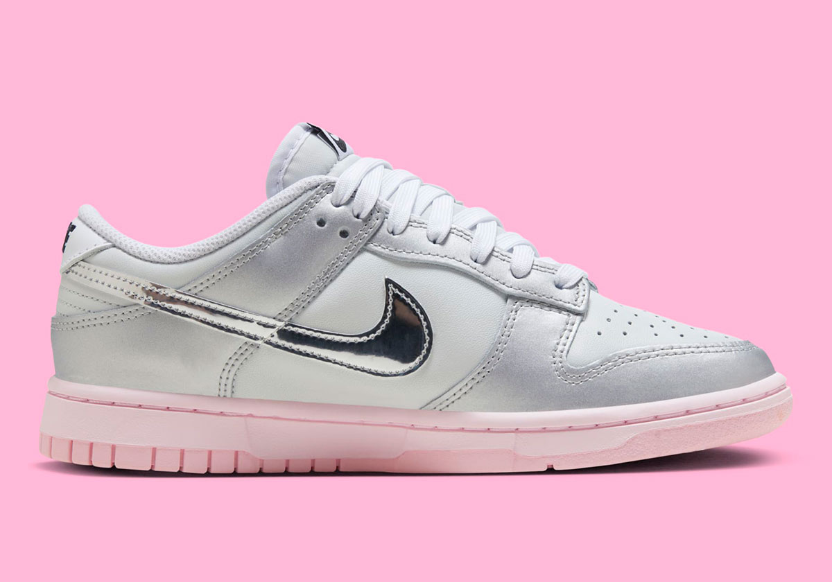 Nike Dunk Low Lx Photon Dust Metallic Silver Pink Foam Hm3698 006 5