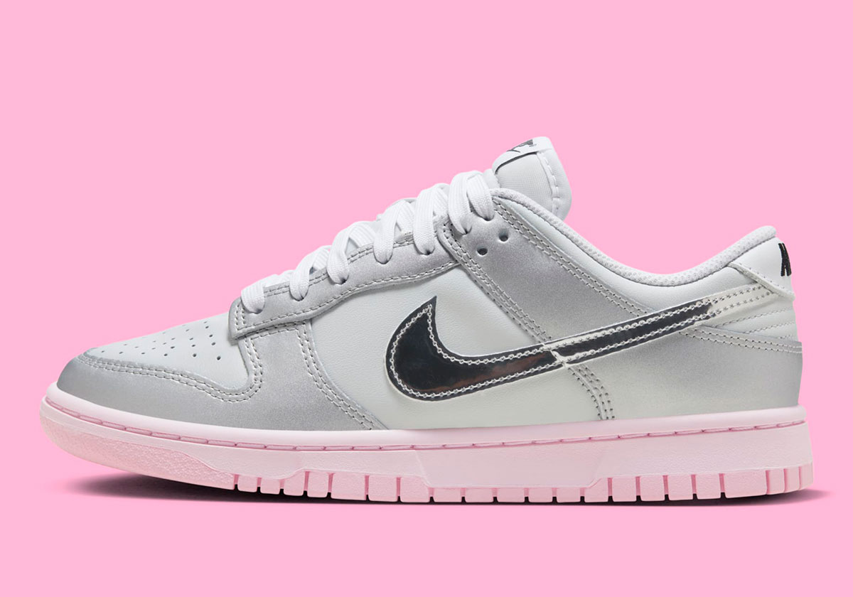 Nike Dunk Low Lx Photon Dust Metallic Silver Pink Foam Hm3698 006 6