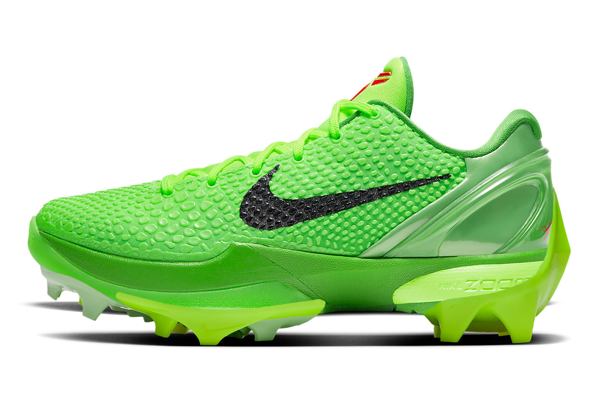 The Nike Kobe 6 “Grinch” Football Cleats Release On November 22nd
