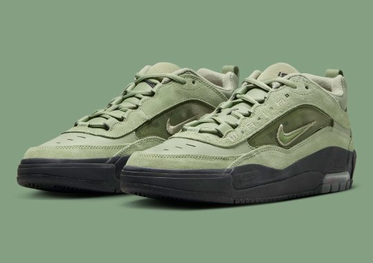 The Nike SB Ishod 2 Hits The Range In “Oil Green/Safety Orange”
