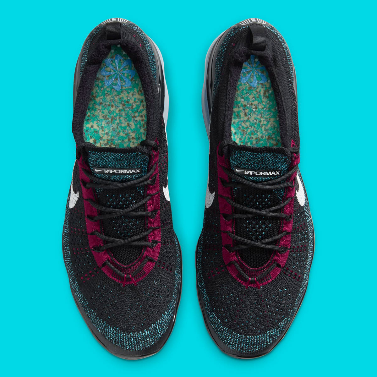 Nike Vapormax Flyknit 2023 Black Team Red Dusty Cactus Dv1678 012 1
