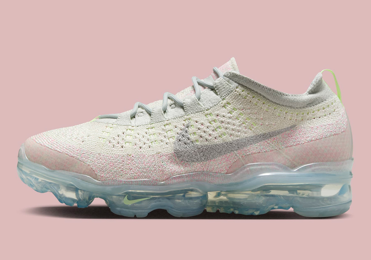Nike Vapormax Flyknit 2023 Pink Foam Barely Volt Dv6840 005 1