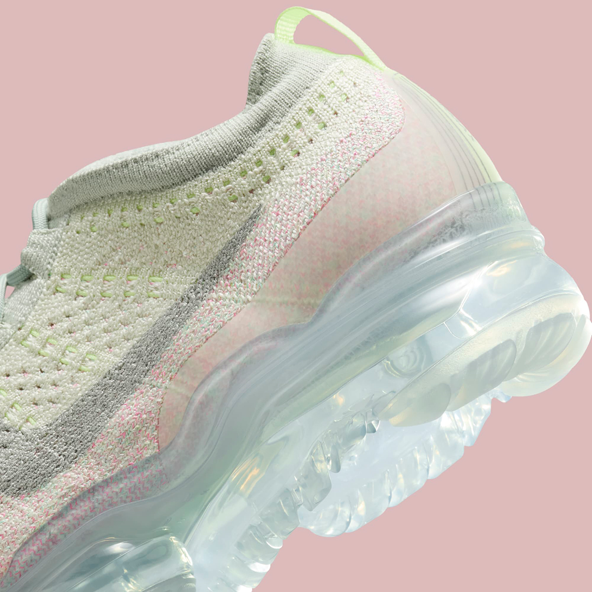 Nike Vapormax Flyknit 2023 Pink Foam Barely Volt Dv6840 005 6